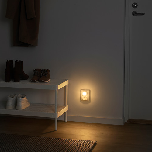 MÖRKRÄDD, LED nightlight with sensor