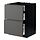 METOD/MAXIMERA, base cab f hob/int extractor w drw