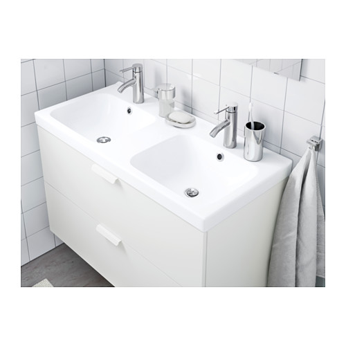 ODENSVIK, double wash-basin