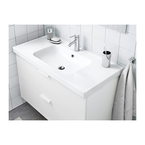 ODENSVIK, single wash-basin
