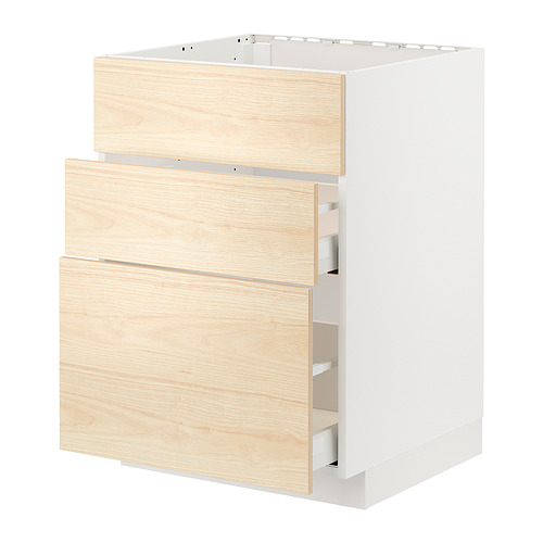 METOD/MAXIMERA base cab f hob/int extractor w drw