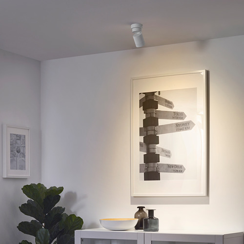NYMÅNE, ceiling spotlight with 1 spot
