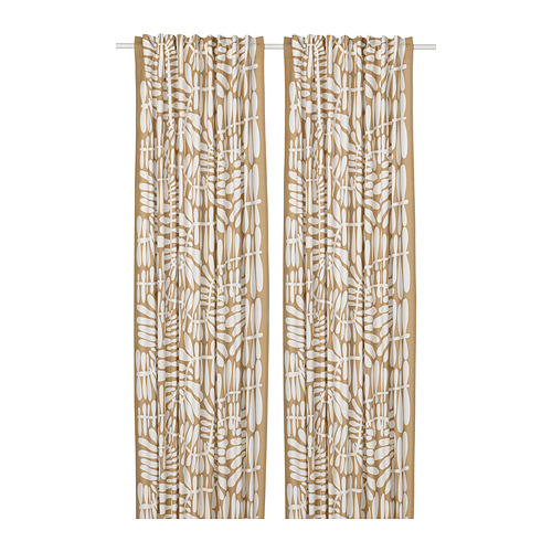 MAJSMOTT curtains, 1 pair