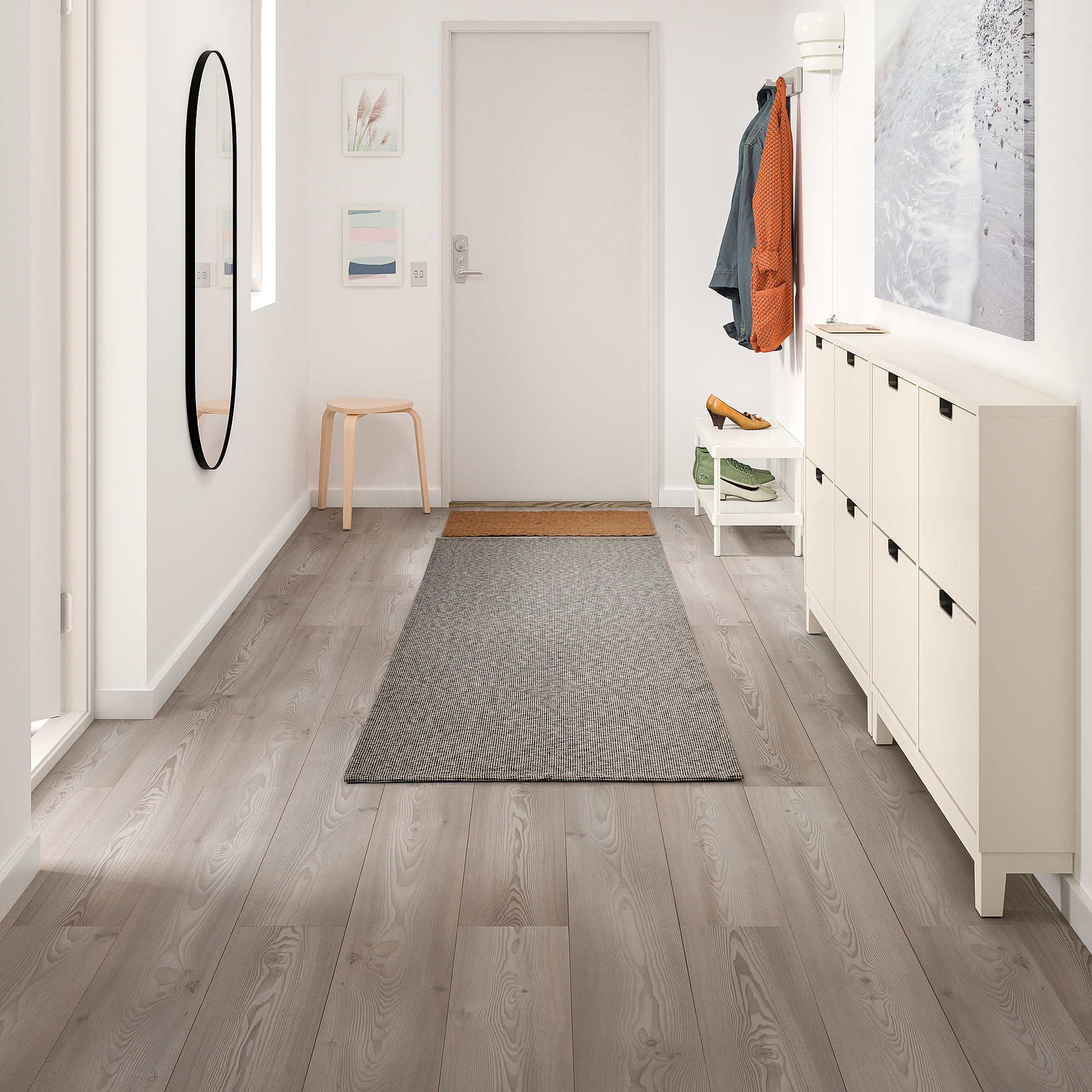 TIPHEDE rug, flatwoven