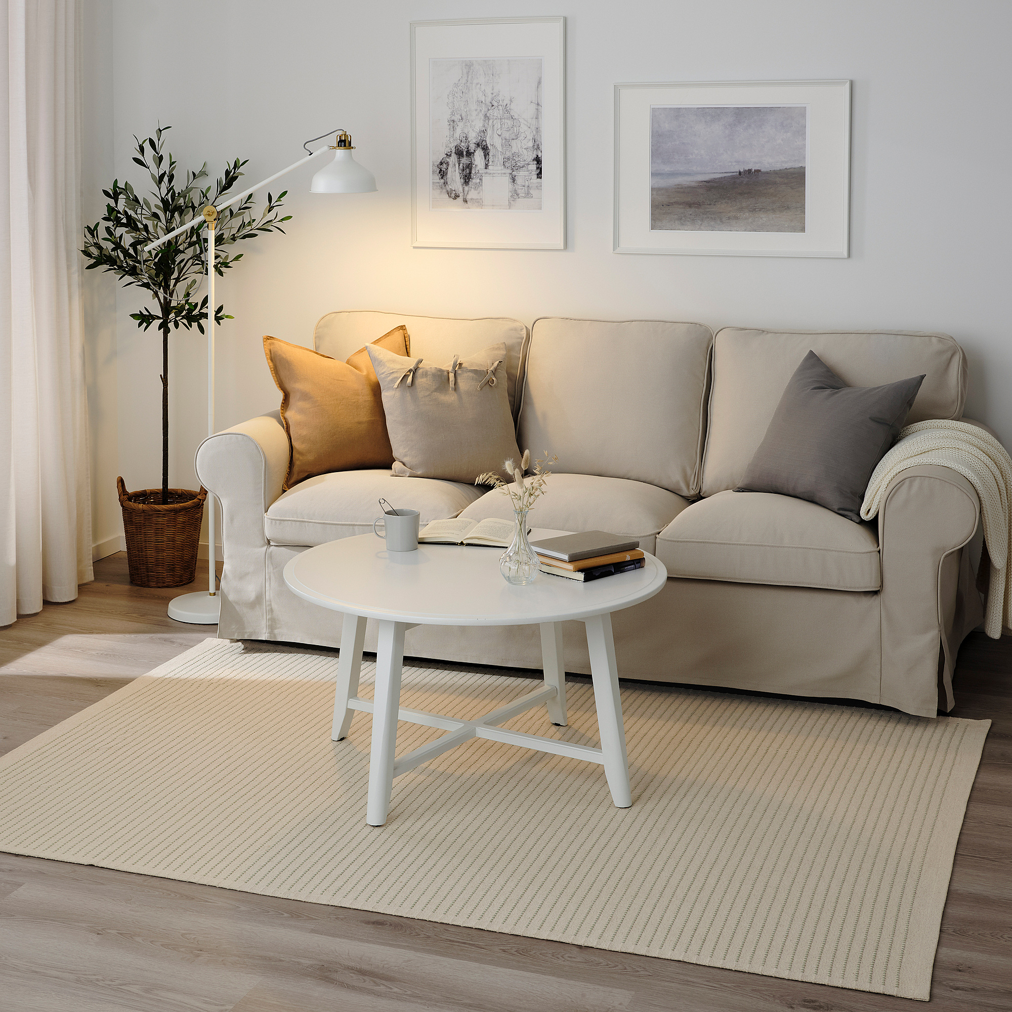 STARREKLINTE rug, flatwoven