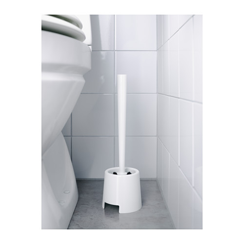 BOLMEN, toilet brush/holder