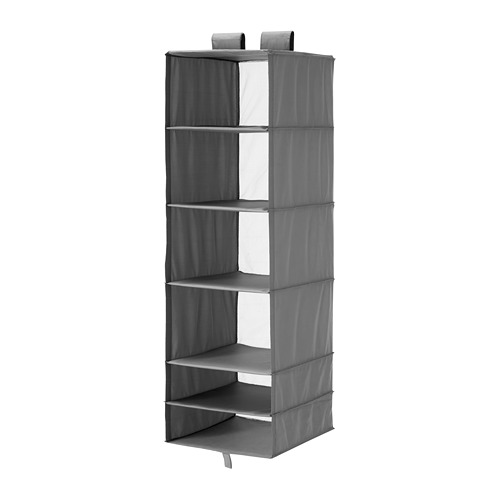 SKUBB, storage with 6 compartments