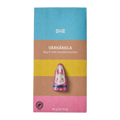 VÅRKÄNSLA, bag of milk chocolate bunnies