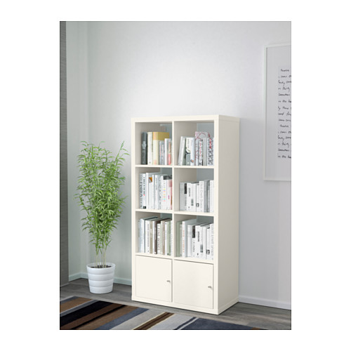 KALLAX, shelving unit with doors