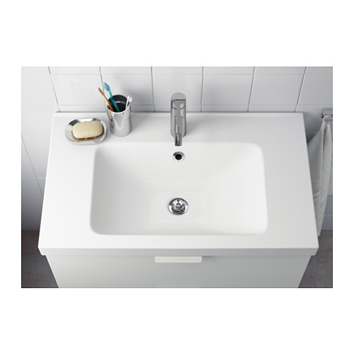 ODENSVIK, single wash-basin