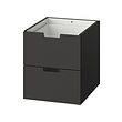 NORDLI modular chest of 2 drawers