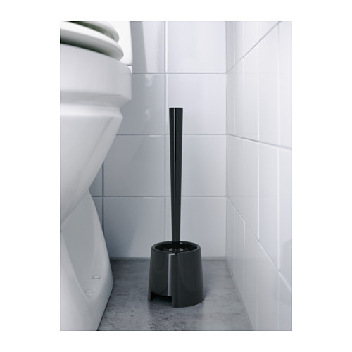 BOLMEN, toilet brush/holder
