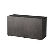 Black-brown kallviken/dark grey concrete effect