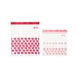 Patterned red/pink (-150,-)