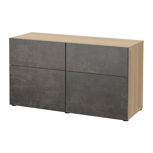 BESTÅ, storage combination w doors/drawers