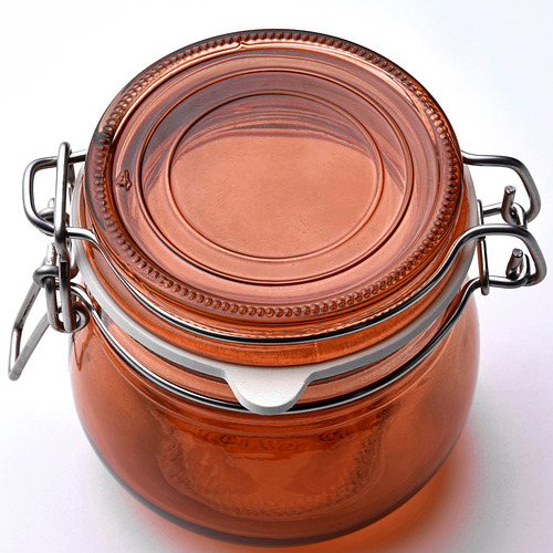 KRÖSAMOS, jar with lid