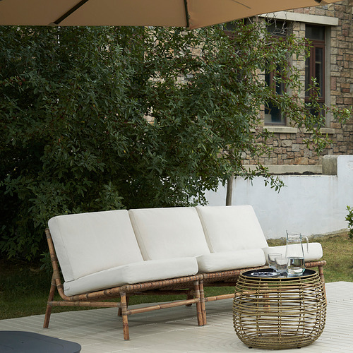 TVARÖ/FRÖSÖN, 3-seat modular sofa, outdoor