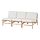 TVARÖ/FRÖSÖN, 3-seat modular sofa, outdoor