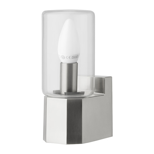 MOLNSLAG wall lamp with socket