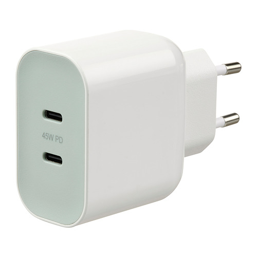 SJÖSS, 45W 2-port USB charger