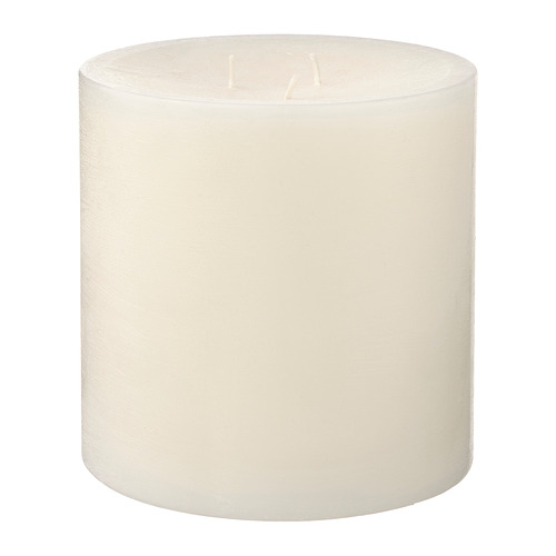 GRÄNSSKOG unscented block candle, 3 wicks