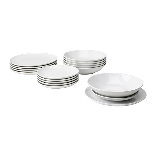 GODMIDDAG, 18-piece service