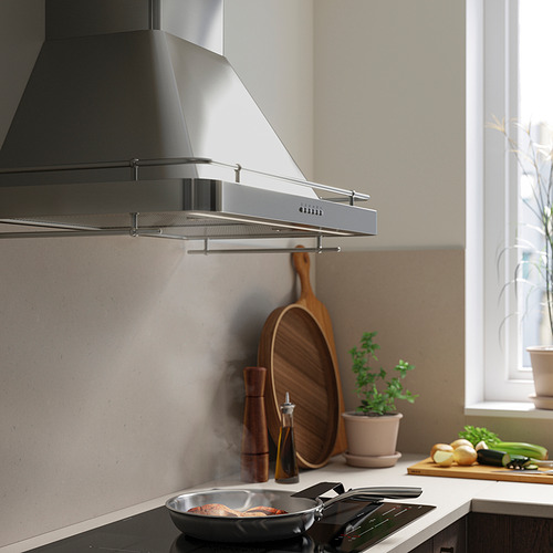 FÖLJANDE, wall mounted extractor hood