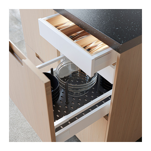 UTRUSTA, drawer front, low