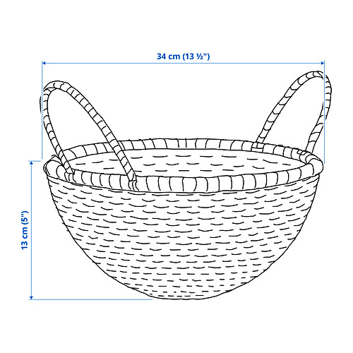 HÖKRUBBA basket