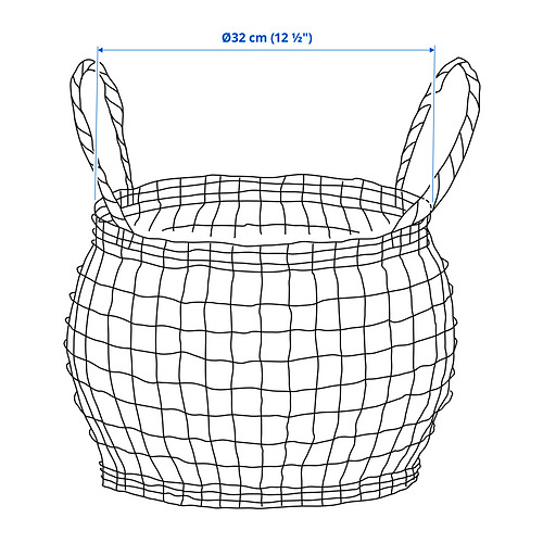 HÖKRUBBA basket