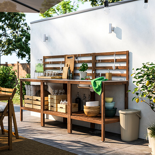 NÄMMARÖ, útieldhús, vaskur