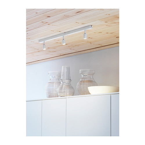 BÄVE, LED ceiling track, 3-spots