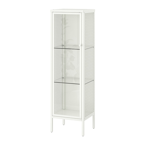 BAGGEBO, cabinet with glass doors