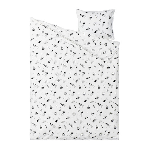 AFTONSPARV, duvet cover and pillowcase