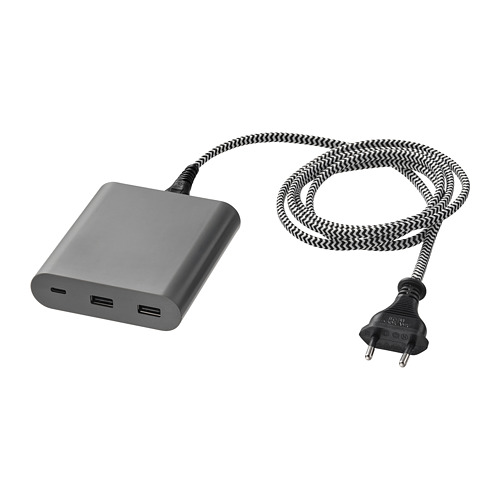 ÅSKSTORM, USB-hleðslutæki, 40 W