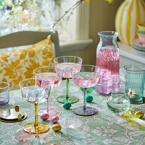 TJÄRLEK, glas á fæti