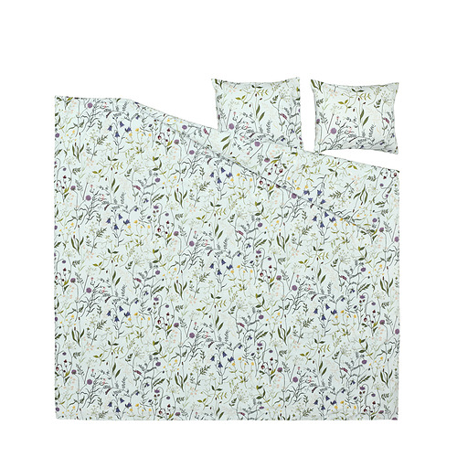 MATTOXBÄR, duvet cover and 2 pillowcases