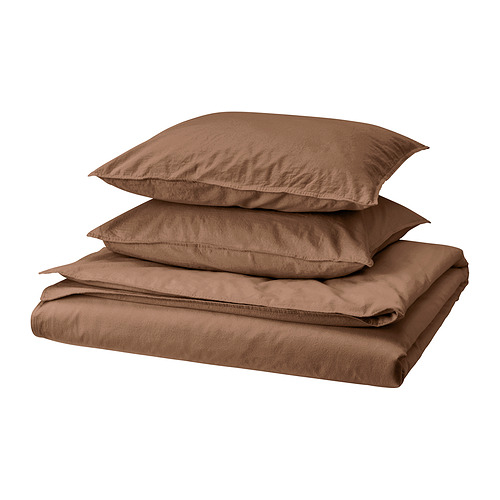 ÄNGSLILJA, duvet cover and 2 pillowcases
