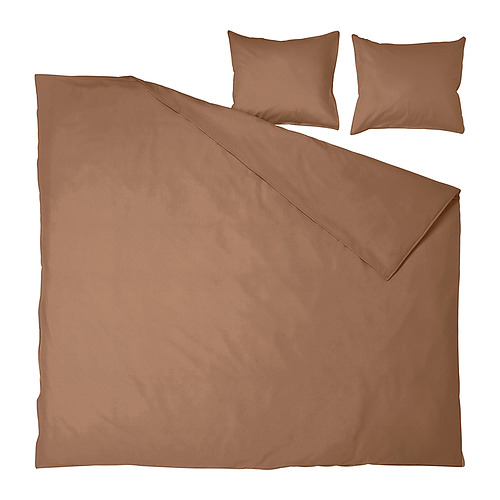 ÄNGSLILJA, duvet cover and 2 pillowcases