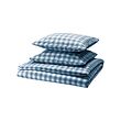 EKTANDVINGE duvet cover and 2 pillowcases