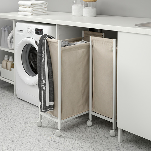 ENHET, laundry bag with castors