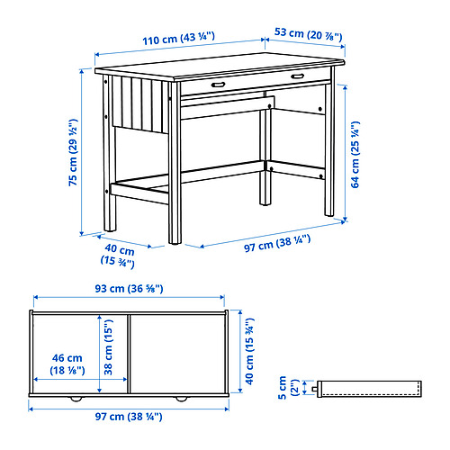 BRYTNING desk