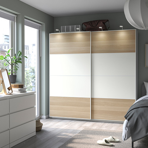 MEHAMN, pair of sliding doors