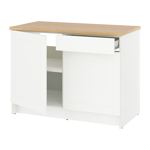 KNOXHULT grunnskápur með hurðum og skúffu