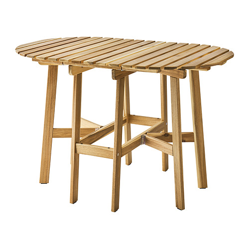 ASKHOLMEN, gateleg table, outdoor