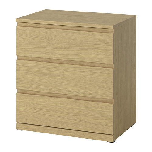 STORKLINTA, chest of 3 drawers