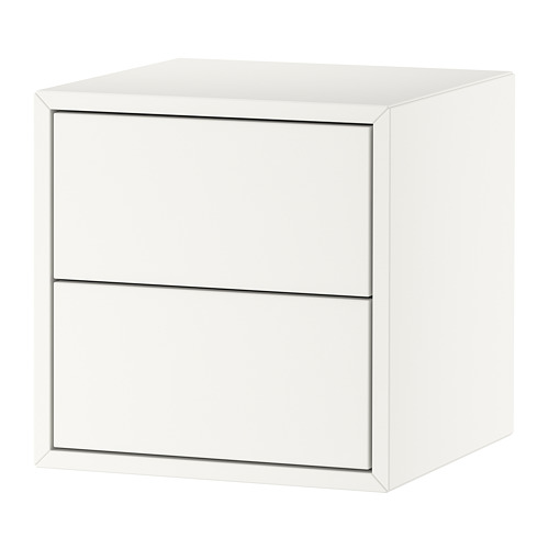 EKET, wall cabinet with 2 drawers