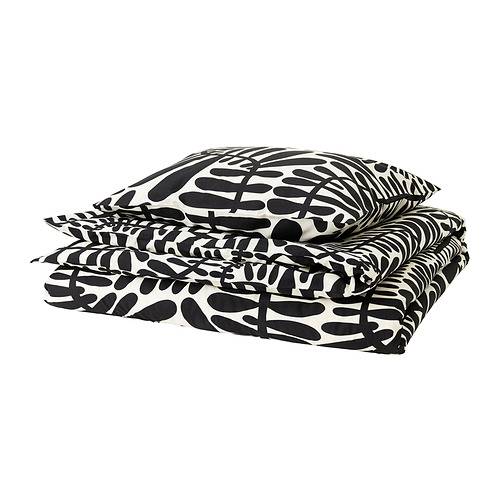 MAJSMOTT duvet cover and pillowcase