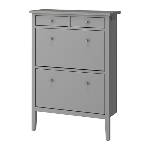 GULLABERG, shoe cabinet with 2 compartments