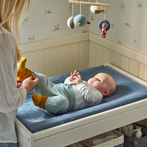 VÄDRA, babycare mat with cover